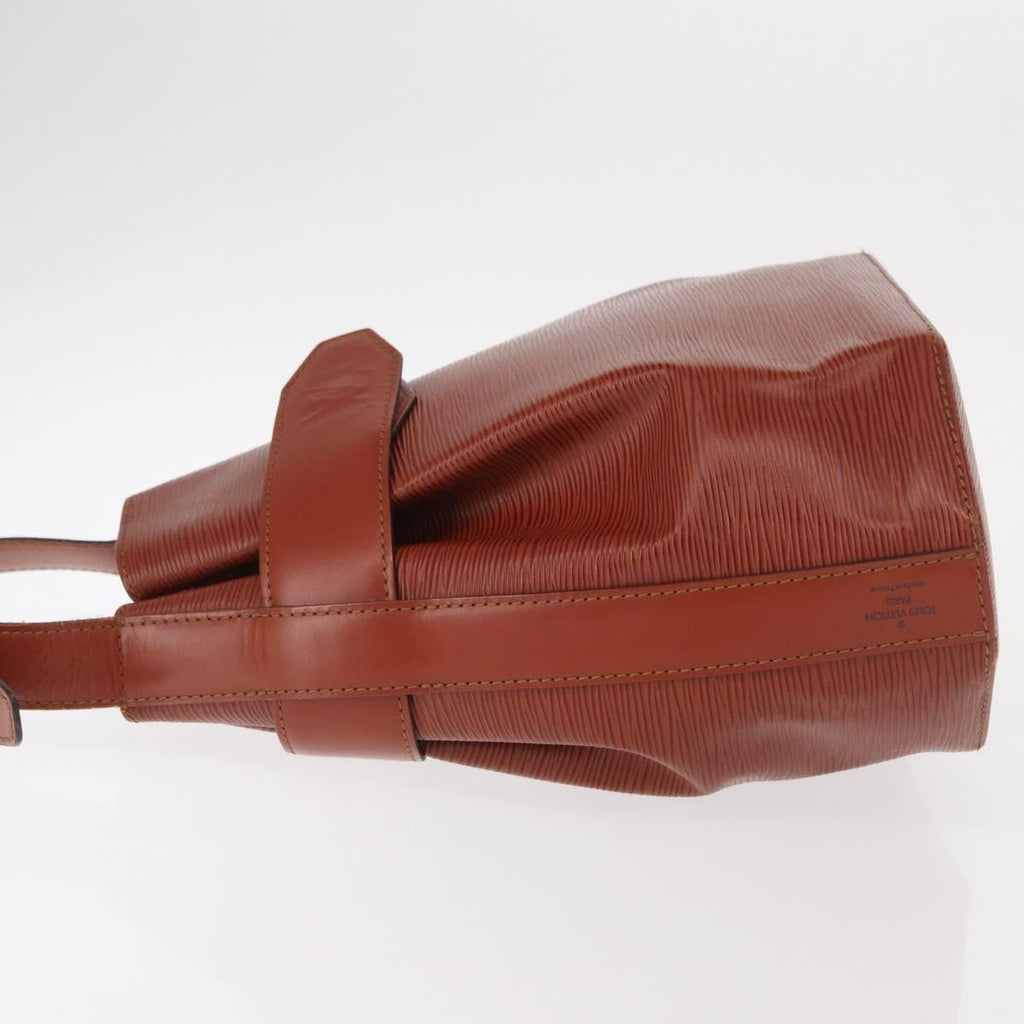 Louis Vuitton Vintage Sac D'epaule Handbag Epi Leather Brown Leather Shoulder Bag Bag (Pre-Owned)