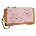 Louis Vuitton Pochette Cles Key Pouch Reverse Monogram Giant Pink Canvas Clutche & Pouche Bag (Pre-Owned)