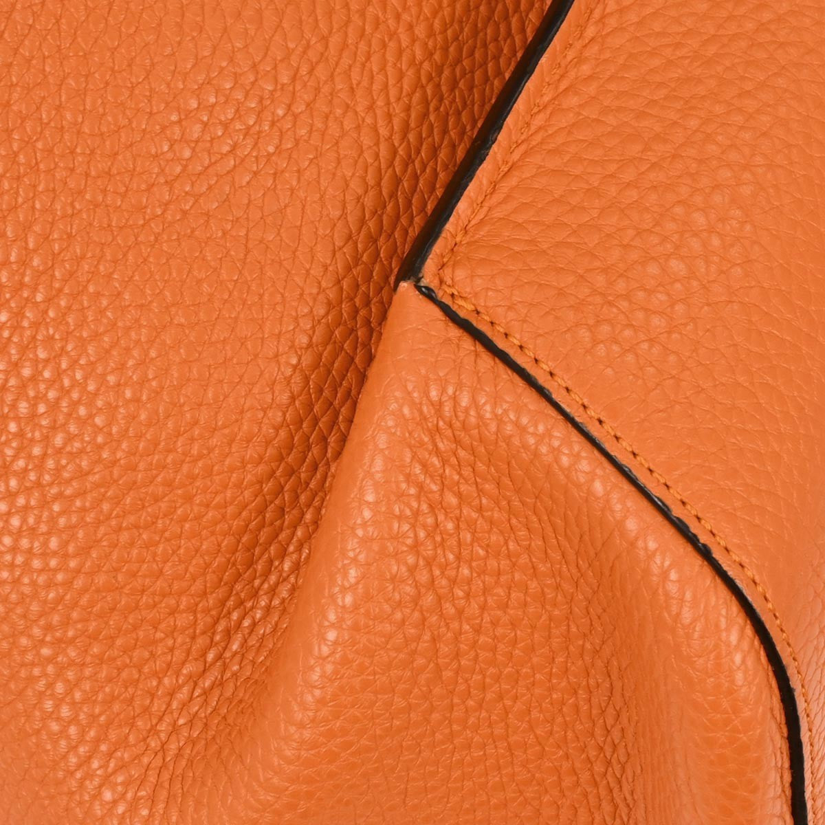 Loewe Anton Sling Bag Leather Orange Leather Shoulder Bag Bag (Pre-Owned)