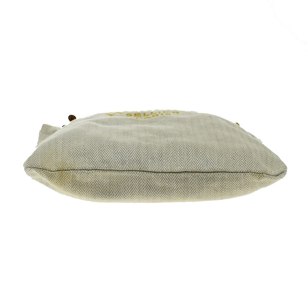 Hermes Aline Bag Toile Beige Canvas Shoulder Bag Bag (Pre-Owned)