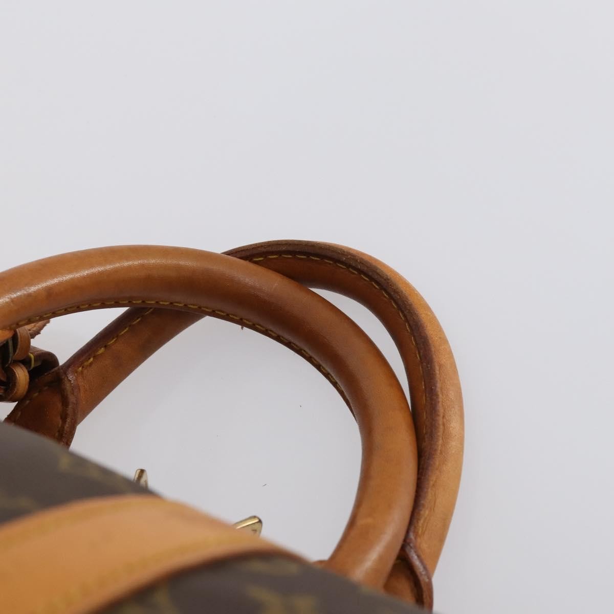 Louis Vuitton Keepall Bag Monogram Canvas Brown Canvas Travel Bag Bag (Pre-Owned)