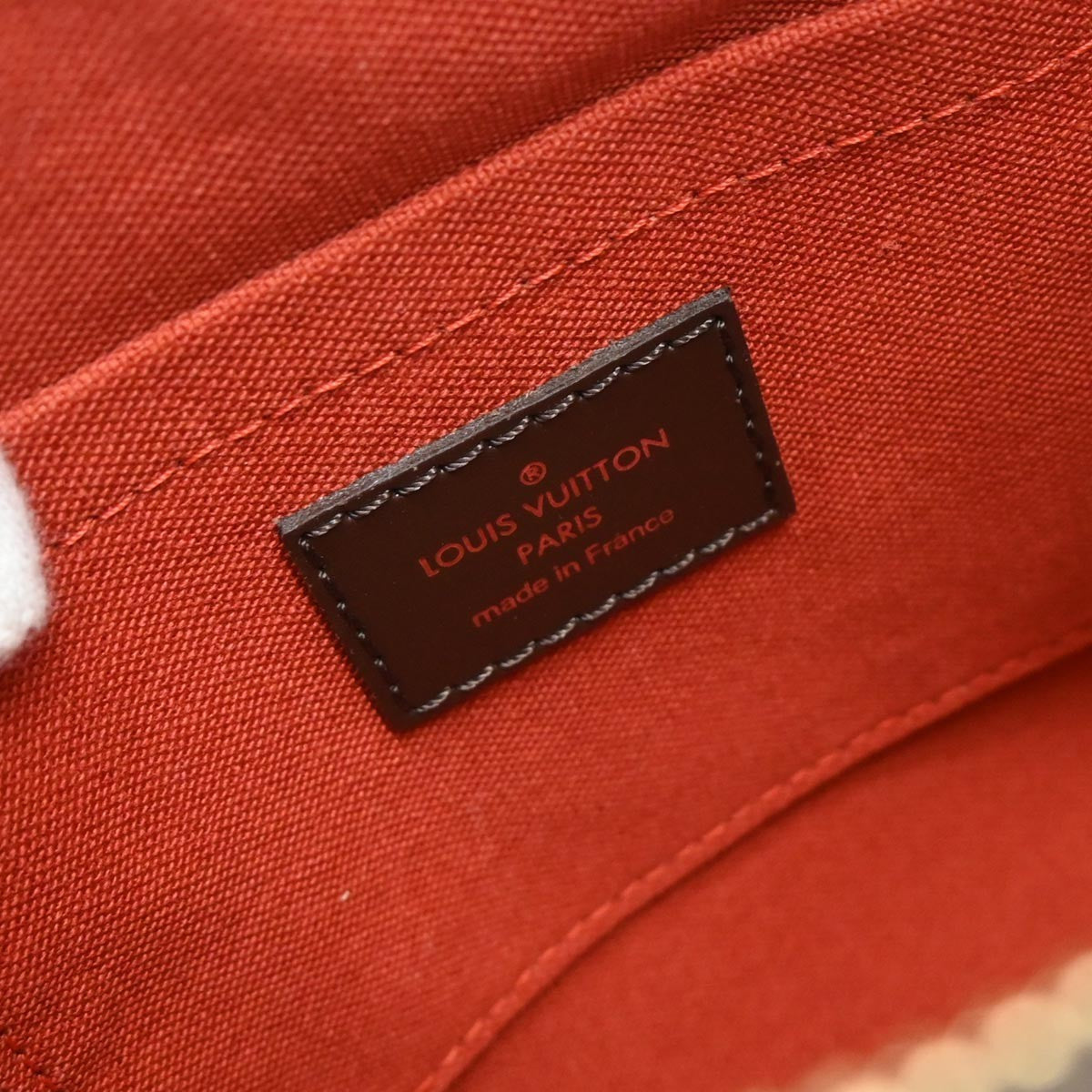 Louis Vuitton Illovo Handbag Damier Brown Canvas Handbag (Pre-Owned)