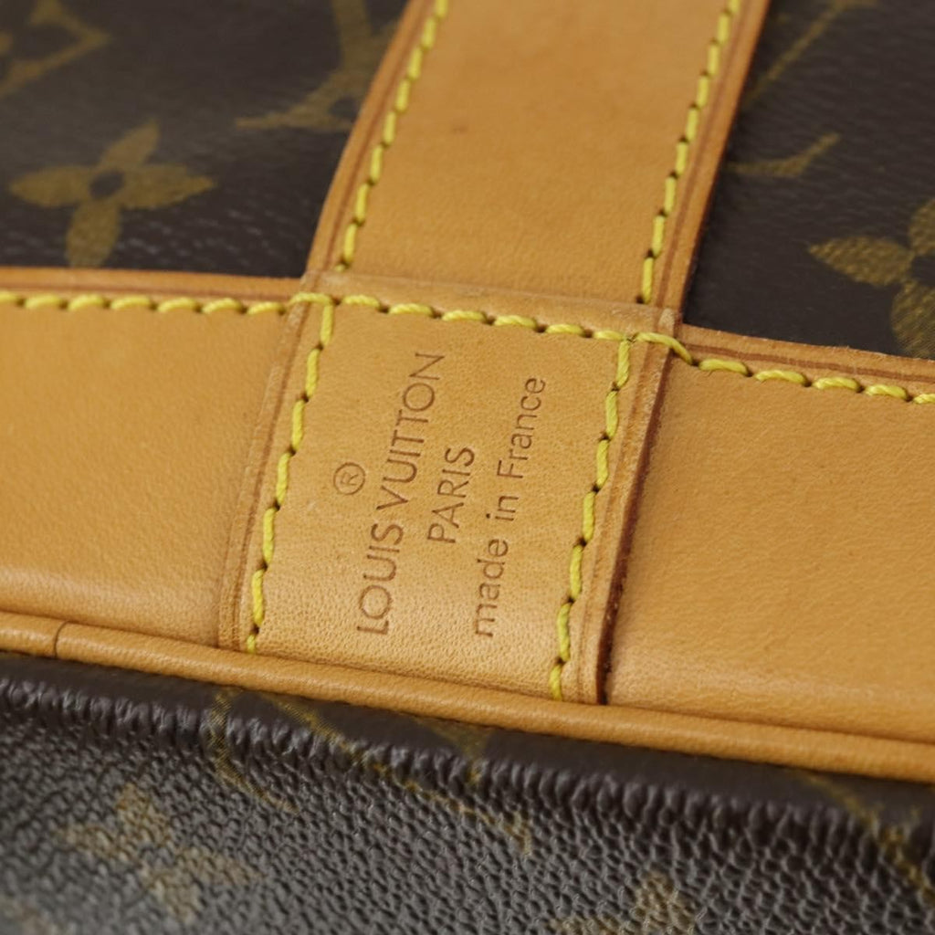 Louis Vuitton Cruiser Handbag Monogram Canvas Brown Canvas Travel Bag Bag (Pre-Owned)