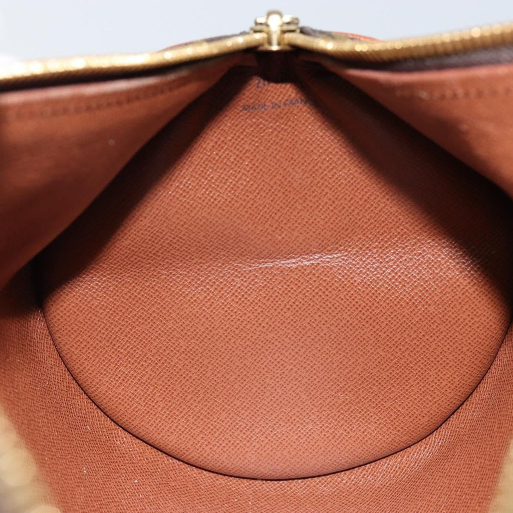 Louis Vuitton Papillon Handbag Monogram Canvas Brown Canvas Shoulder Bag Bag (Pre-Owned)
