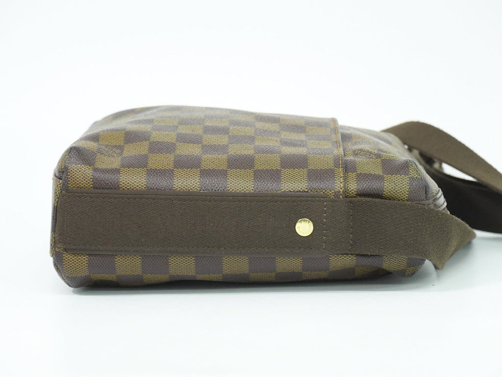 Louis Vuitton Trotteur Beaubourg Handbag Damier Brown Canvas Shoulder Bag Bag (Pre-Owned)
