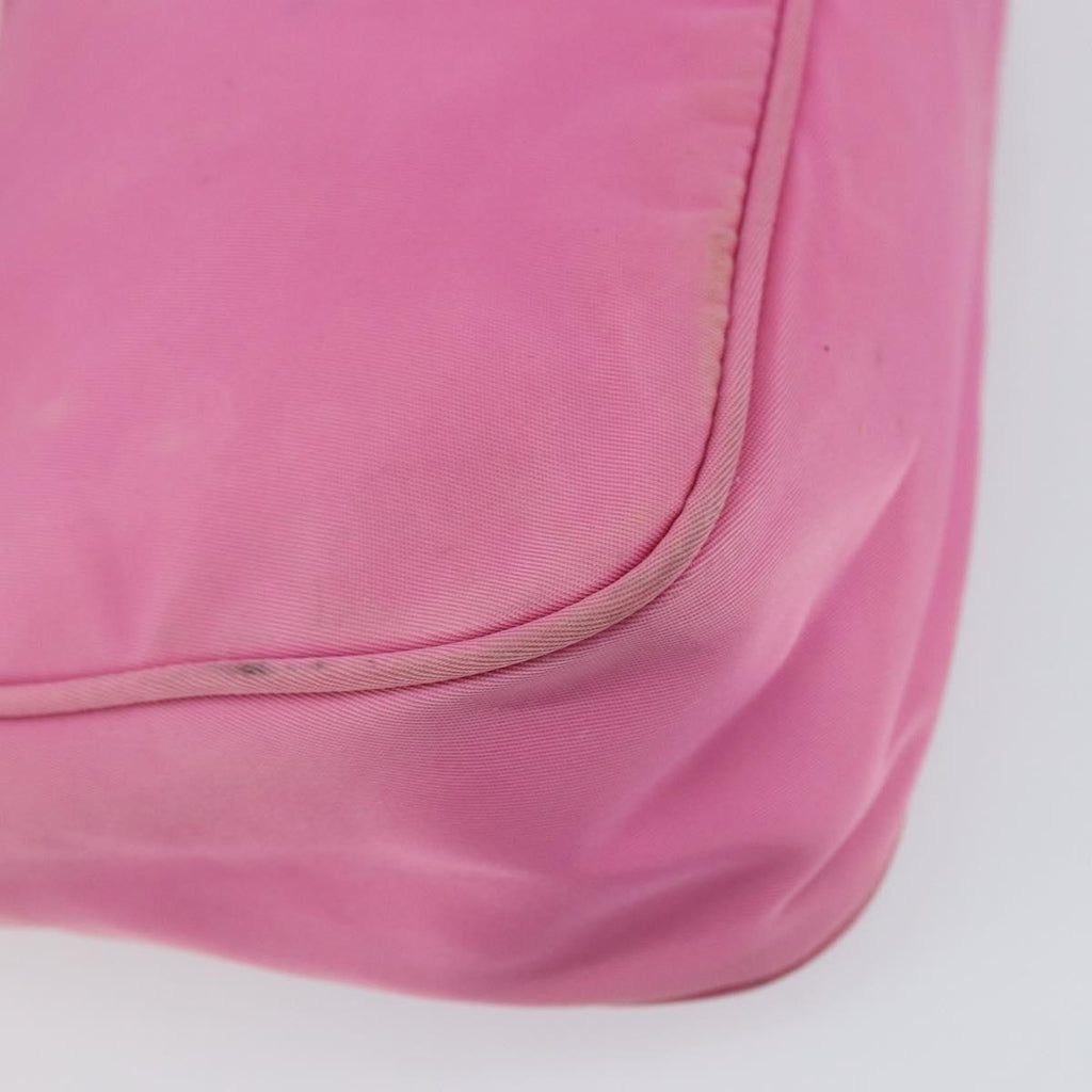 Prada Hobo Tessuto Pink Nylon Handbag (Pre-Owned)
