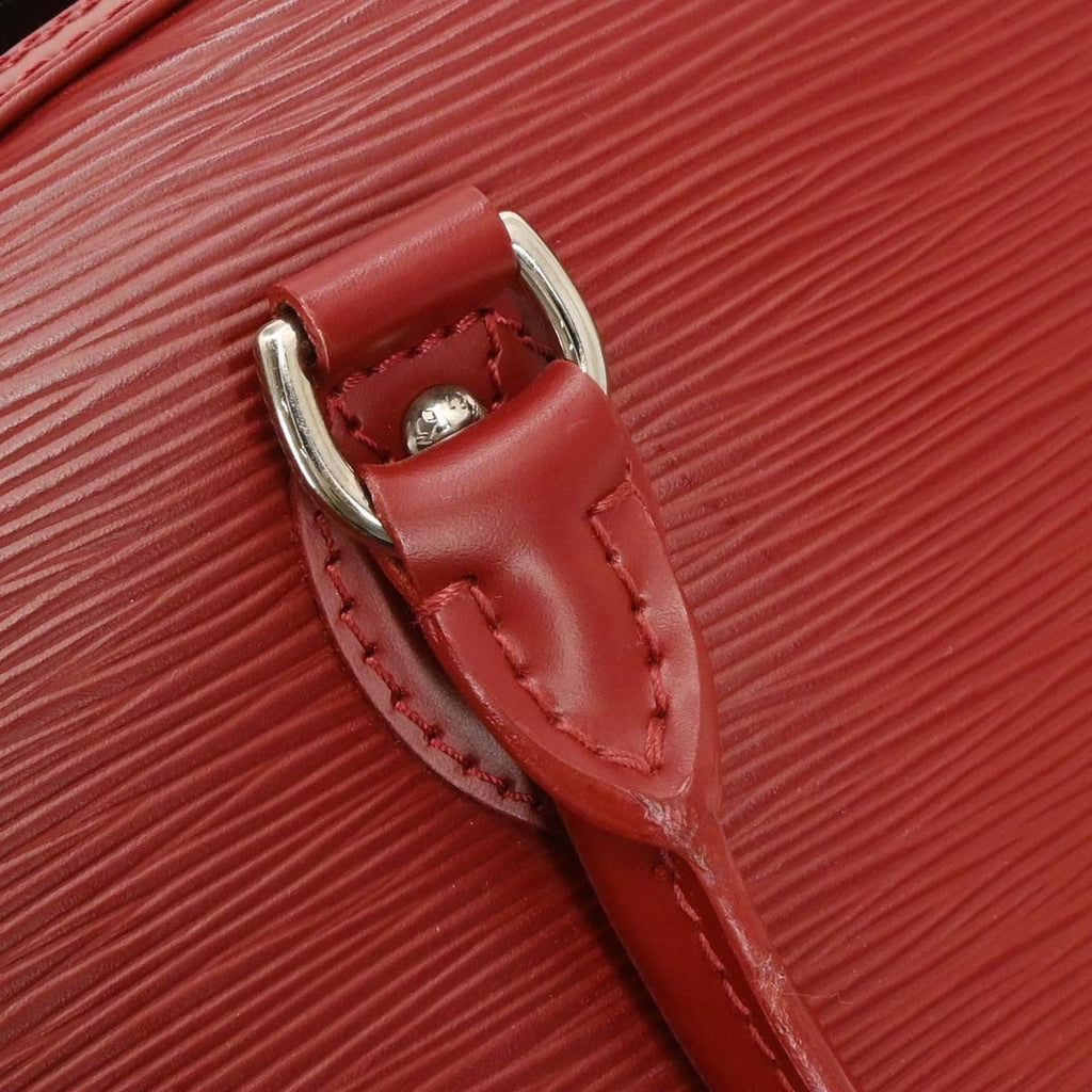 Louis Vuitton Jasmin Bag Epi Leather Red Leather Handbag (Pre-Owned)