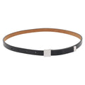 Louis Vuitton Carre Belt Leather Black Leather Belts Accessory (Pre-Owned)