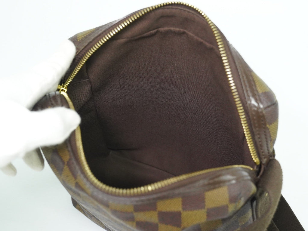 Louis Vuitton Trotteur Beaubourg Handbag Damier Brown Canvas Shoulder Bag Bag (Pre-Owned)