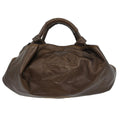 Loewe Anagram Logo Nappa Aire Hand Bag Leather Brown Leather Handbag (Pre-Owned)