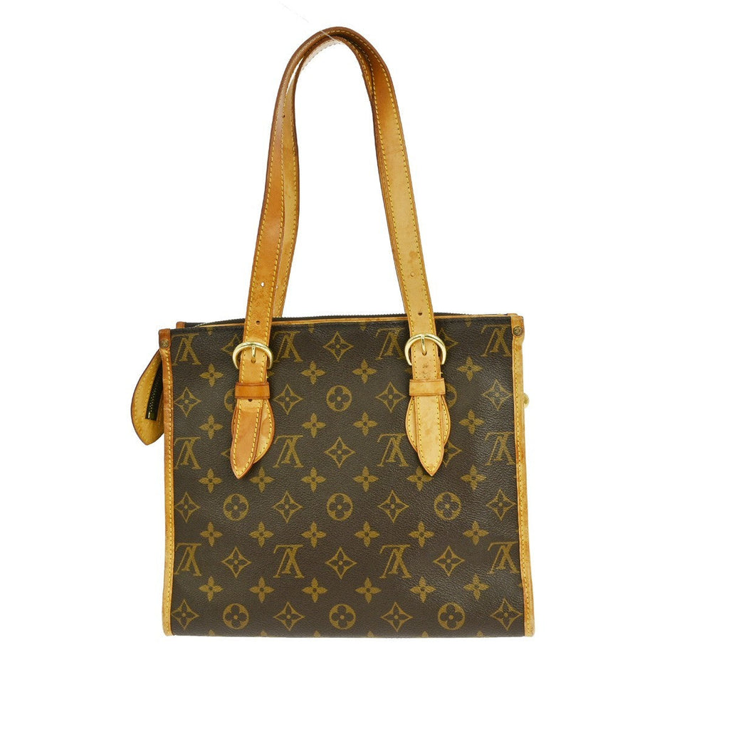 Louis Vuitton Popincourt Tote Monogram Canvas Brown Canvas Tote Bag Bag (Pre-Owned)