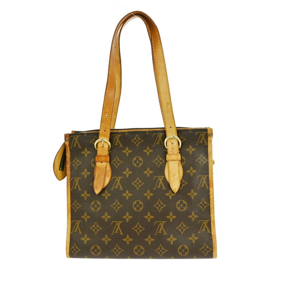 Louis Vuitton Popincourt Tote Monogram Canvas Brown Canvas Tote Bag Bag (Pre-Owned)