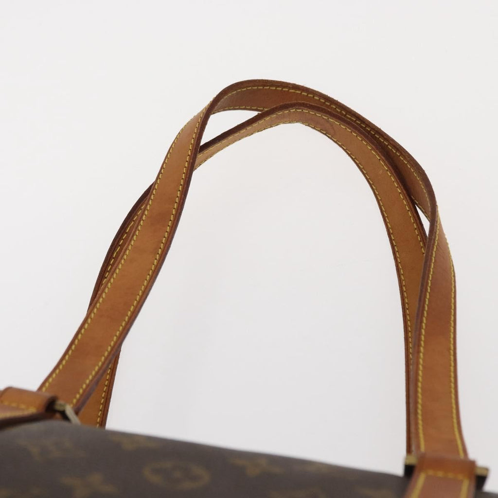 Louis Vuitton Cabas Mezzo Monogram Canvas Brown Canvas Tote Bag Bag (Pre-Owned)