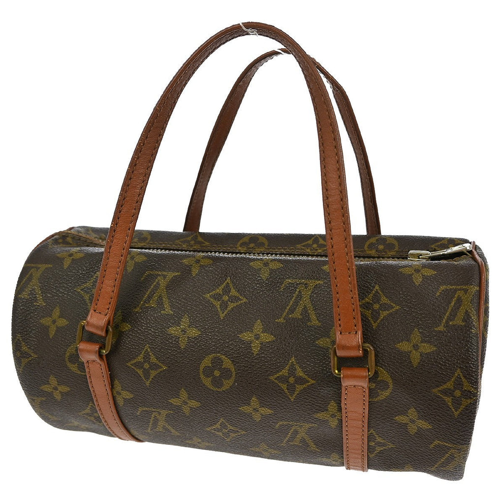 Louis Vuitton Papillon Handbag Monogram Canvas Brown Canvas Handbag (Pre-Owned)