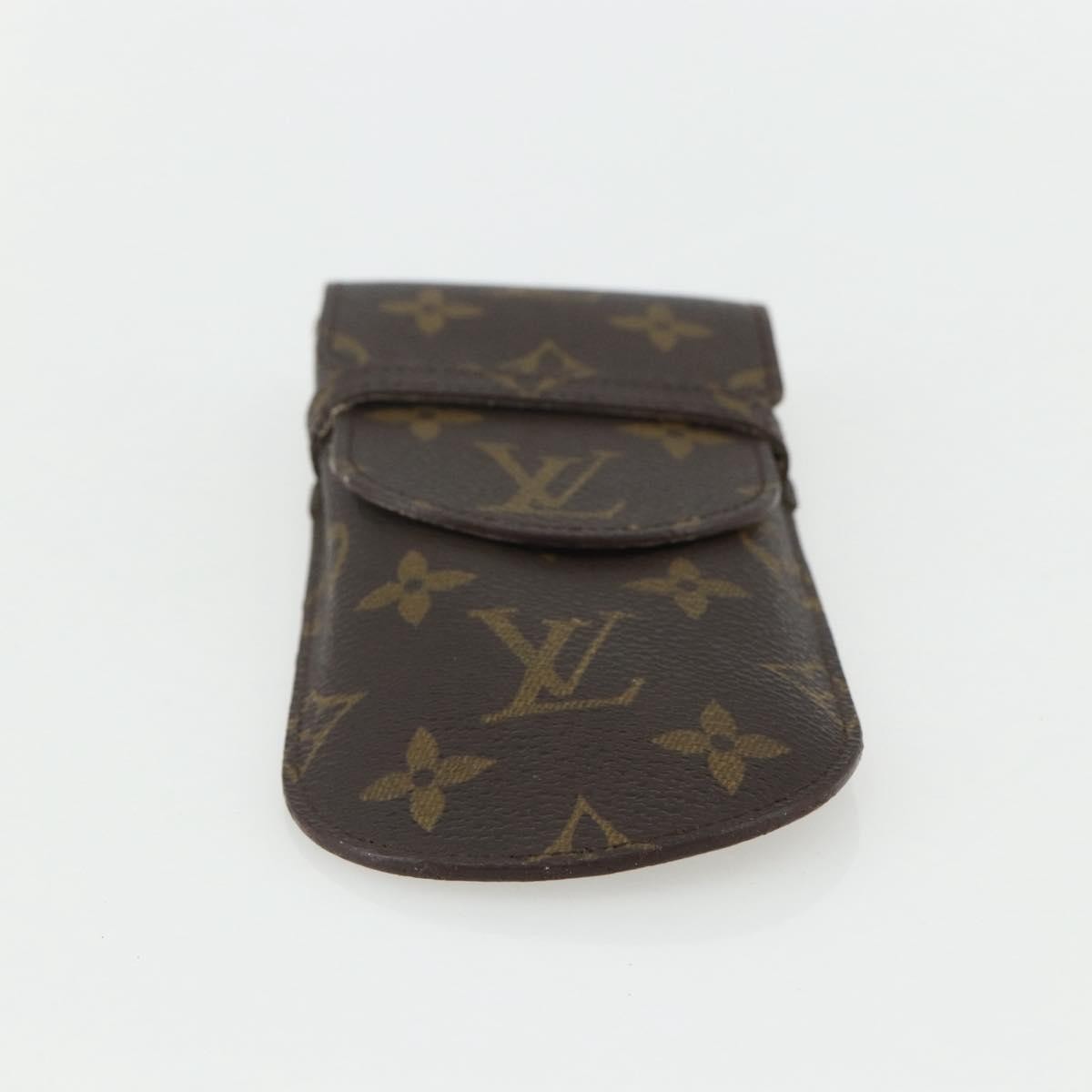Louis Vuitton Etui À Lunette Canvas Brown Canvas Wallets Accessory (Pre-Owned)