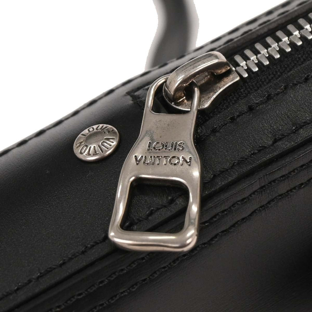 Louis Vuitton Danube Messenger Bag Limited Edition Charm Leather Black Leather Shoulder Bag Bag (Pre-Owned)