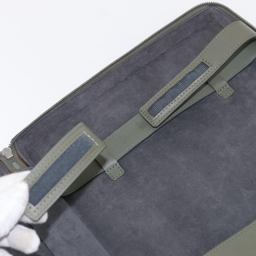 Louis Vuitton Grasset Luke Business Bag Damier Gray Canvas Briefcase Bag (Pre-Owned)
