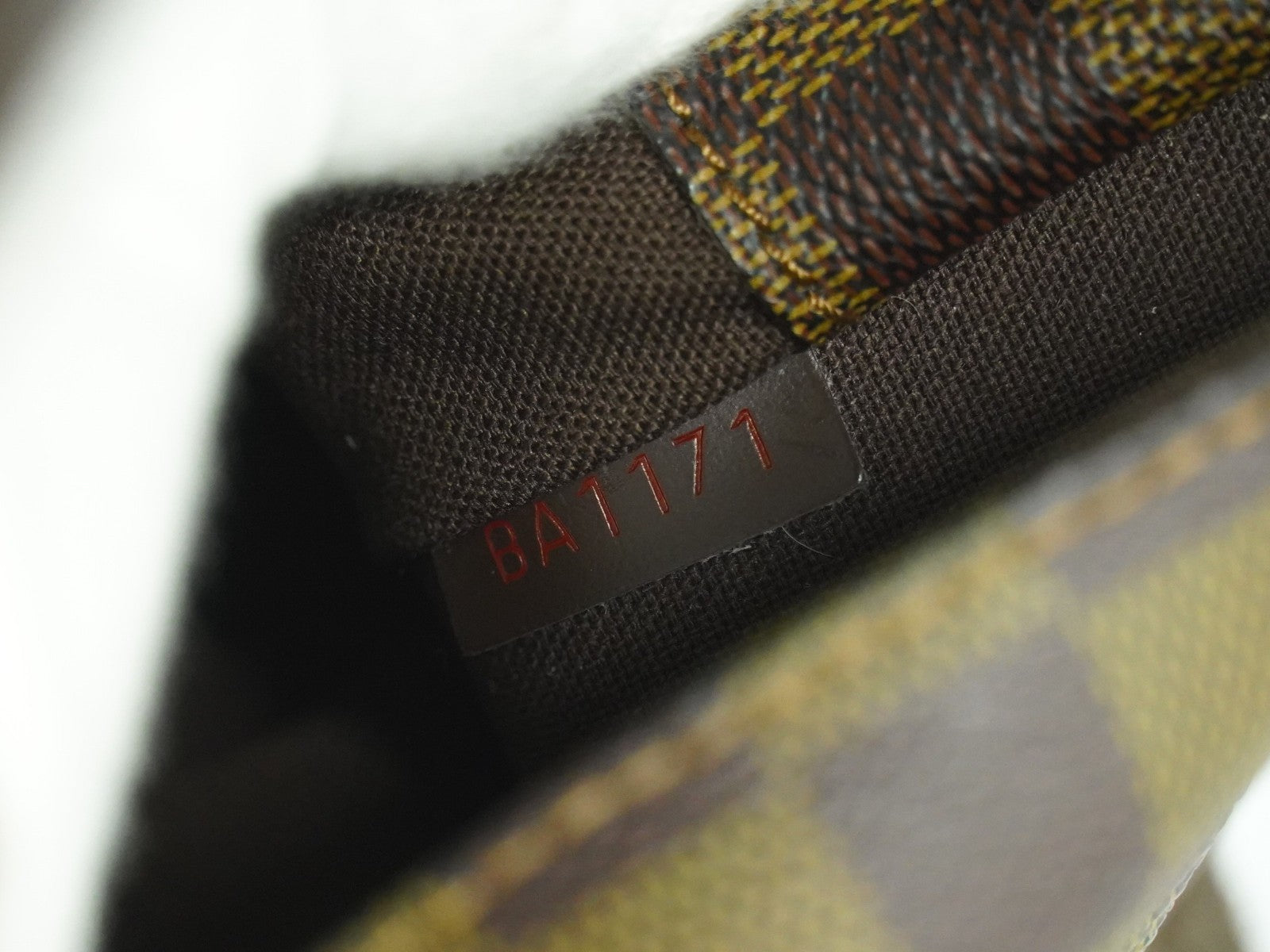Louis Vuitton Trotteur Beaubourg Handbag Damier Brown Canvas Shoulder Bag Bag (Pre-Owned)