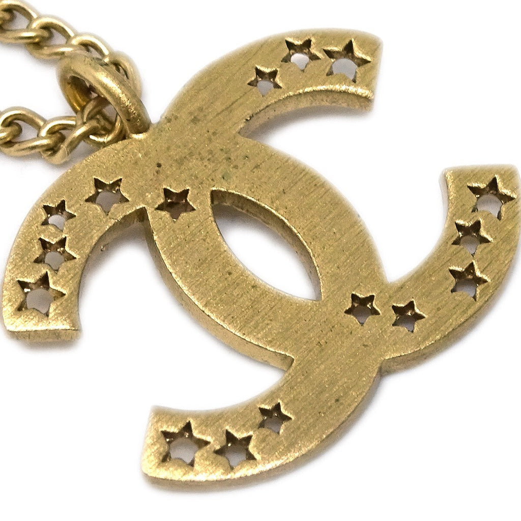 Chanel Cc Star Bracelet Gold-Plated Gold Gold_Plated Necklace Jewelry (Pre-Owned)