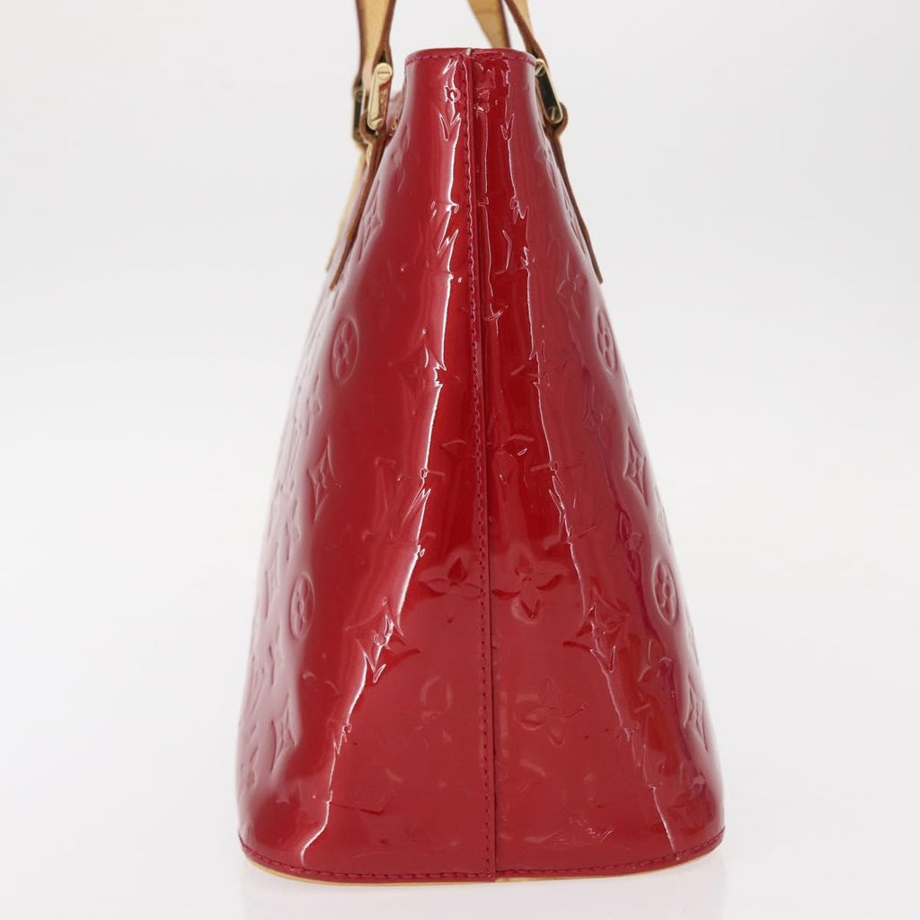 Louis Vuitton Houston Handbag Monogram Vernis Red Patent_Leather Handbag (Pre-Owned)