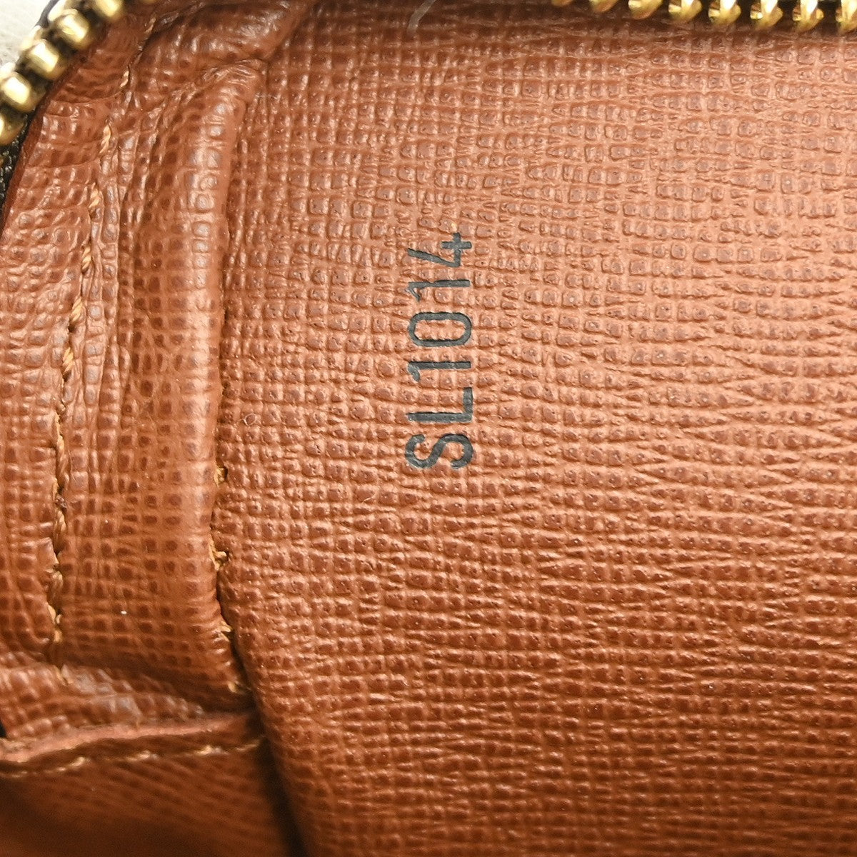 Louis Vuitton Danube Handbag Monogram Canvas Brown Canvas Shoulder Bag Bag (Pre-Owned)
