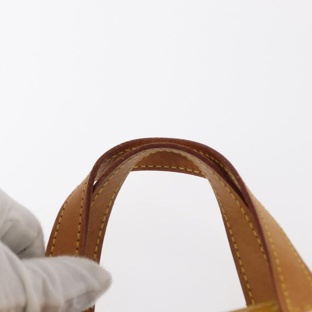 Louis Vuitton Reade Handbag Monogram Vernis Beige Patent_Leather Handbag (Pre-Owned)