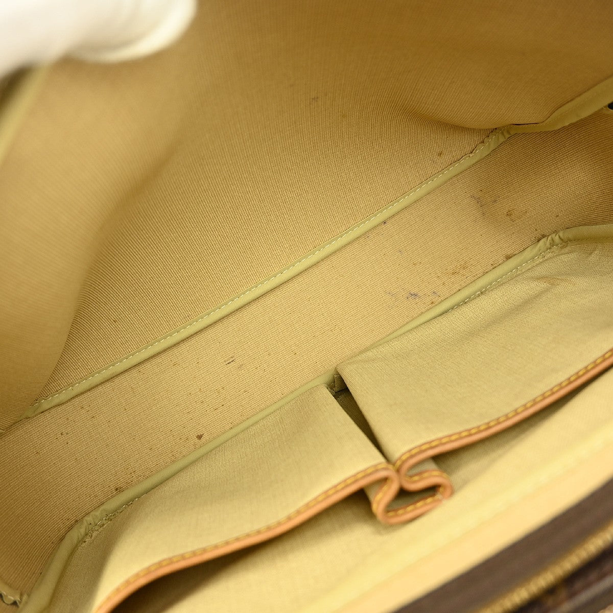 Louis Vuitton Reporter Bag Monogram Canvas Brown Canvas Shoulder Bag Bag (Pre-Owned)