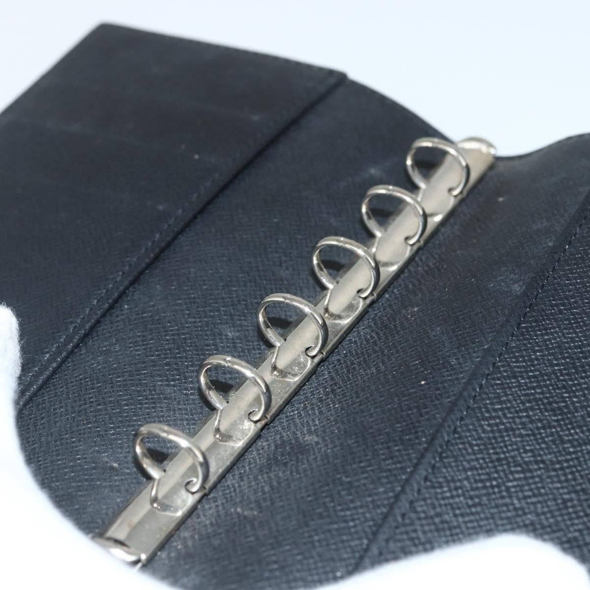 Louis Vuitton Agenda Cover Epi Leather Black Leather Wallets Accessory (Pre-Owned)