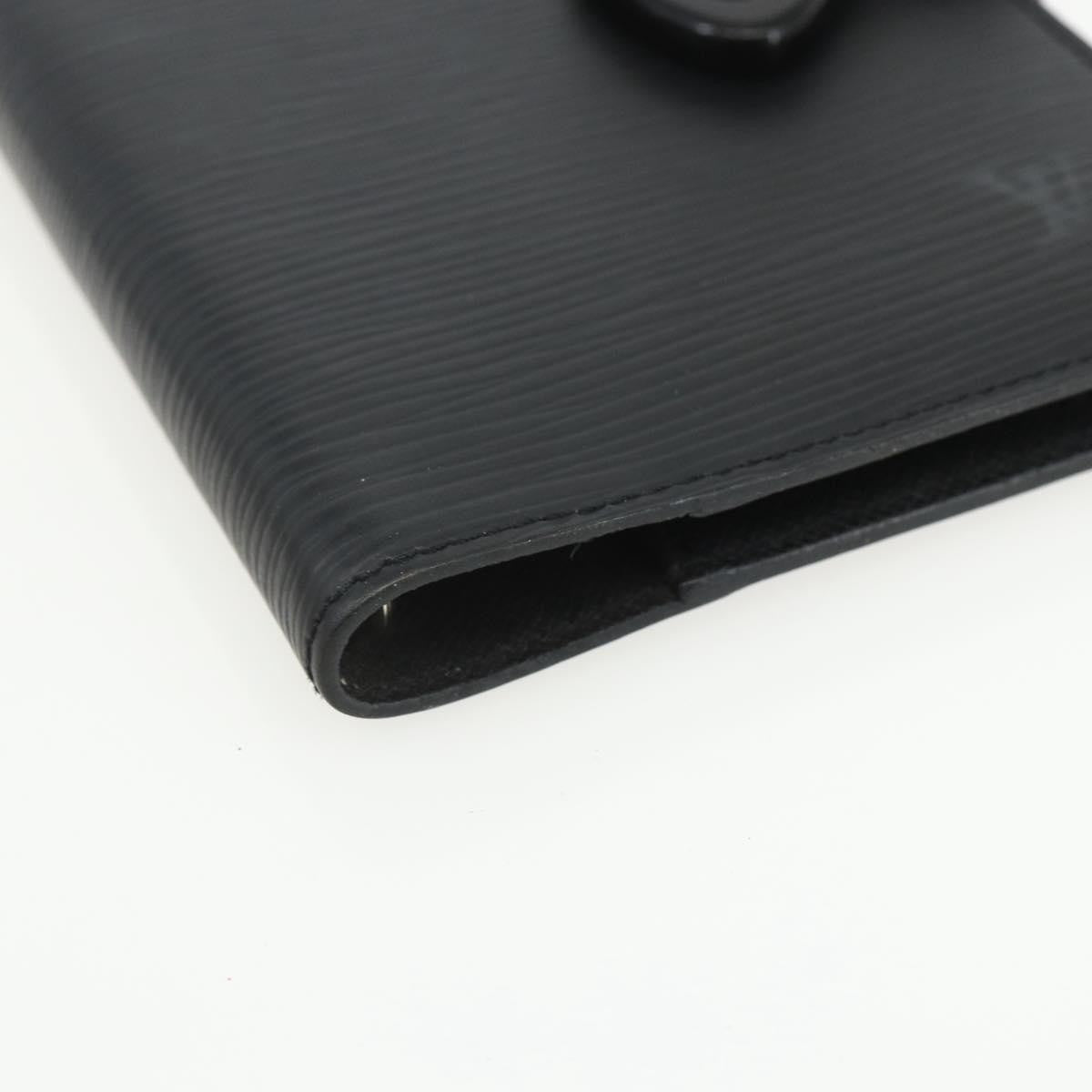 Louis Vuitton Agenda Cover Epi Leather Black Leather Wallets Accessory (Pre-Owned)