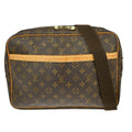 Louis Vuitton Reporter Bag Monogram Canvas Brown Canvas Shoulder Bag Bag (Pre-Owned)