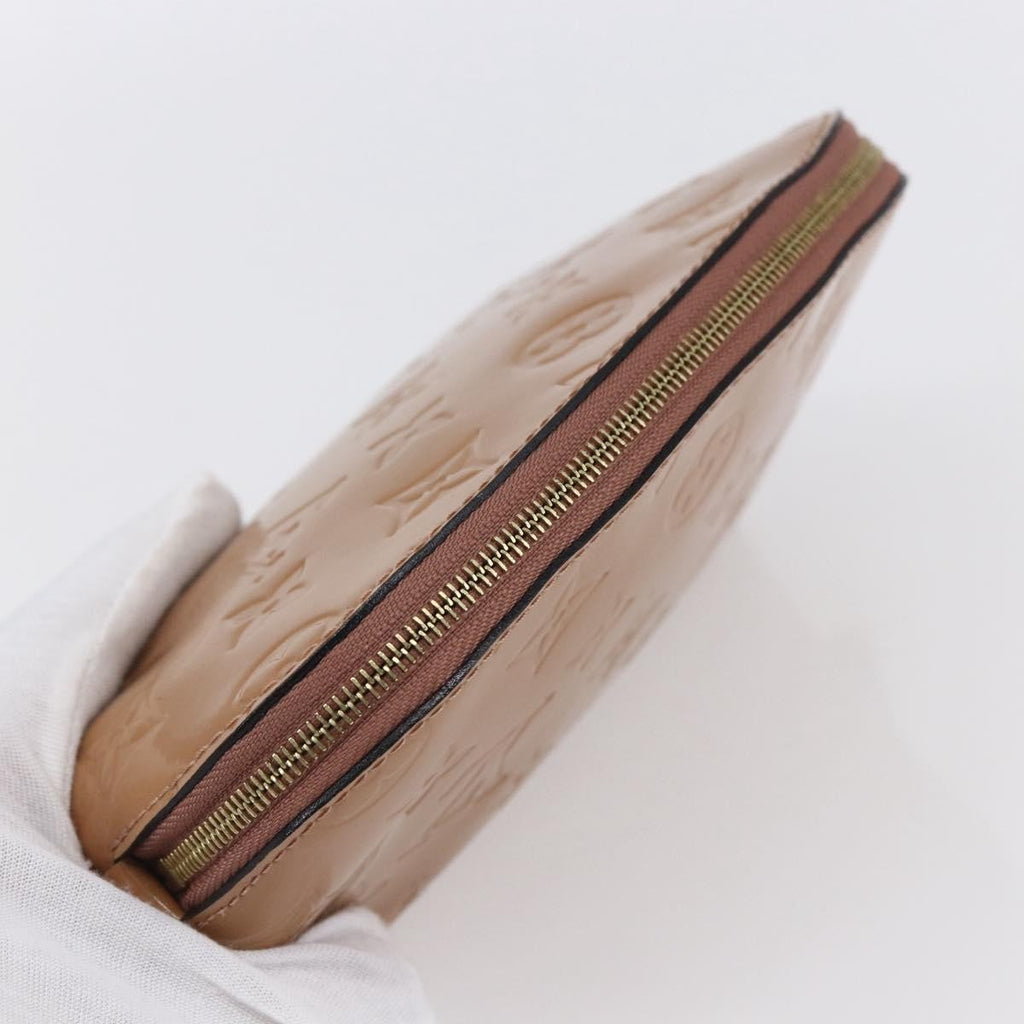 Louis Vuitton Cosmetic Pouch Monogram Vernis Brown Patent_Leather Clutche & Pouche Bag (Pre-Owned)
