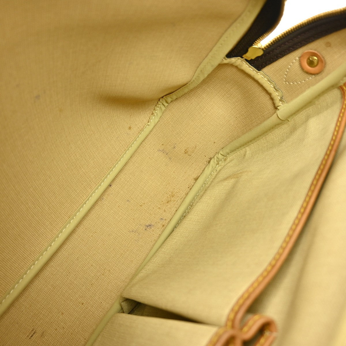 Louis Vuitton Reporter Bag Monogram Canvas Brown Canvas Shoulder Bag Bag (Pre-Owned)