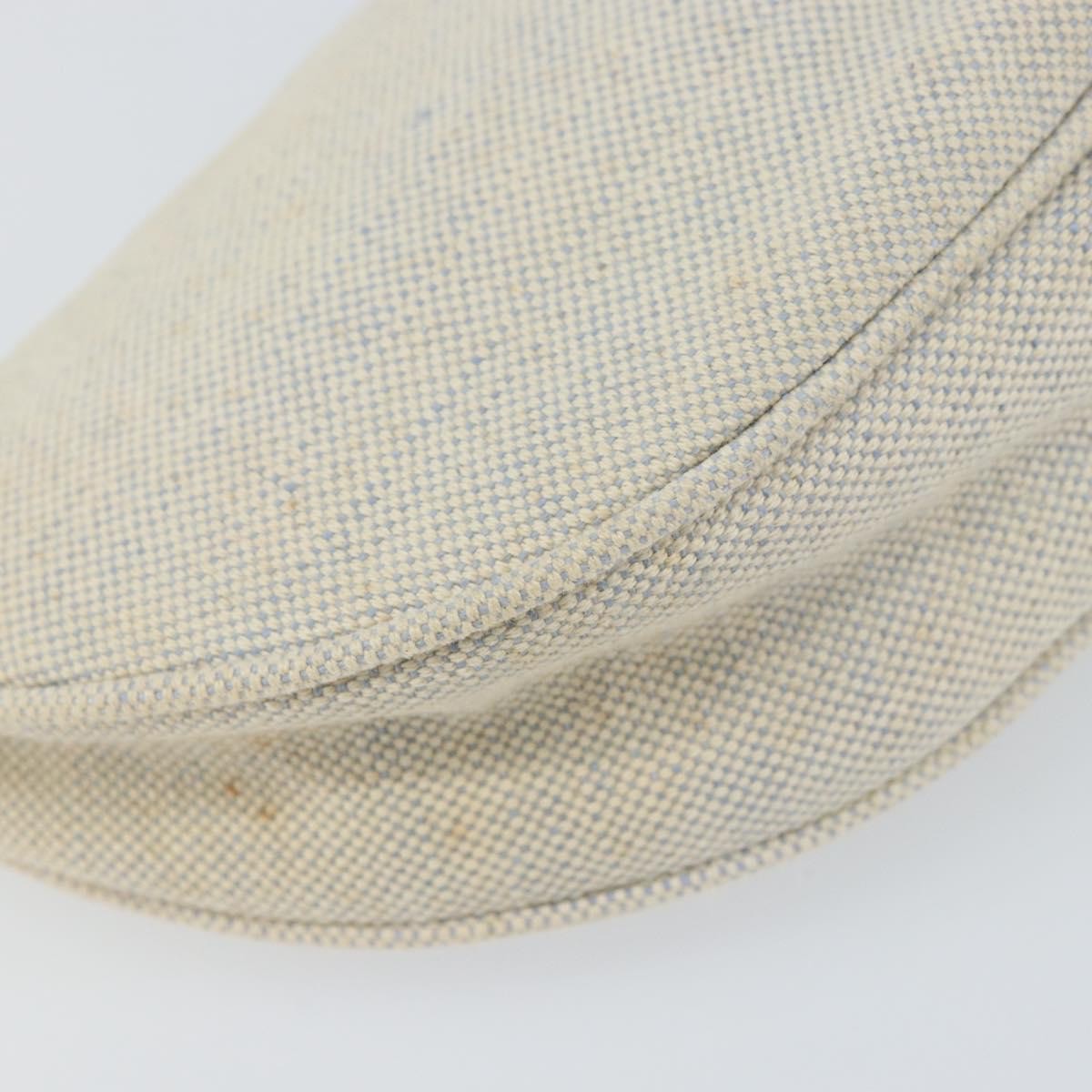 Prada Vintage Pouch Canvas Gray Canvas Clutche & Pouche Bag (Pre-Owned)