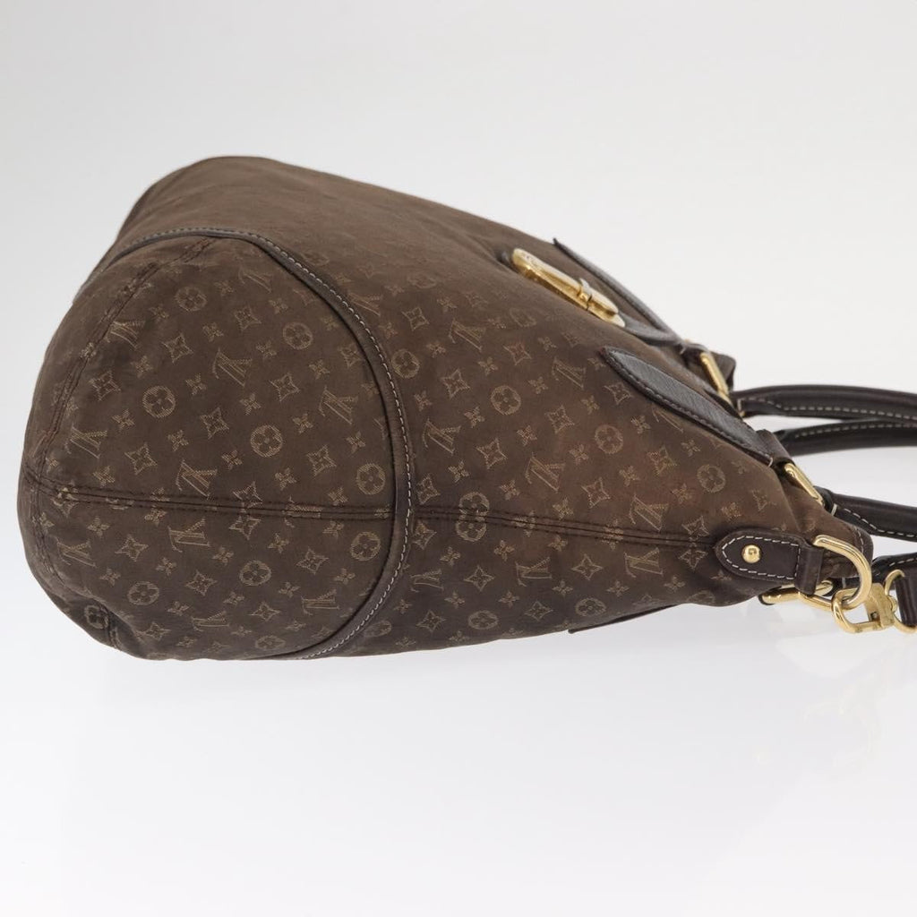 Louis Vuitton Elegie Handbag Monogram Idylle Black Canvas Handbag (Pre-Owned)