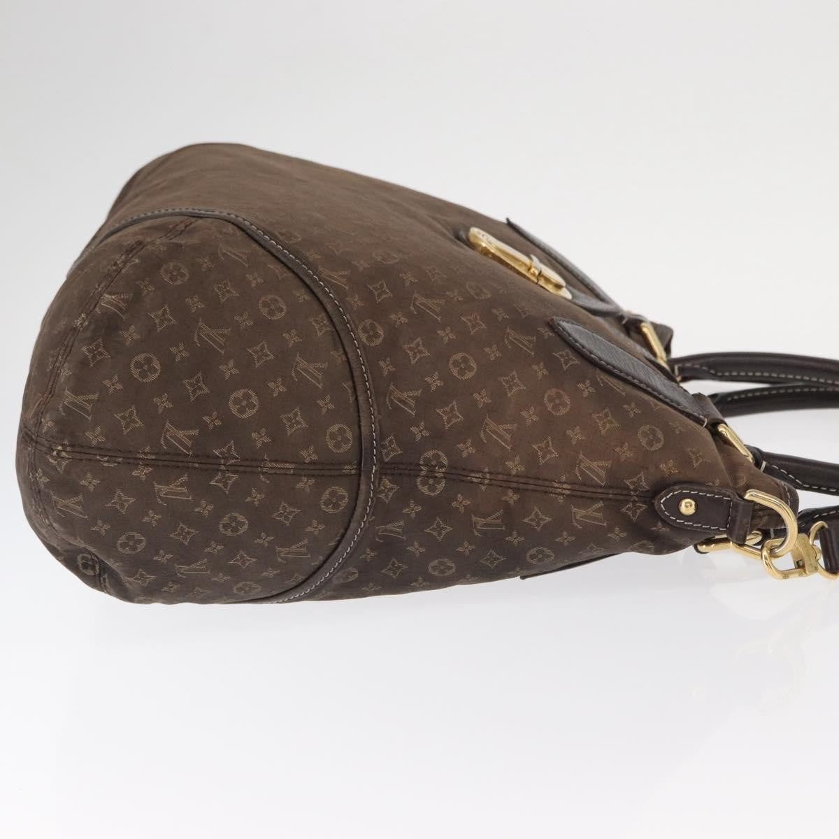 Louis Vuitton Elegie Handbag Monogram Idylle Black Canvas Handbag (Pre-Owned)