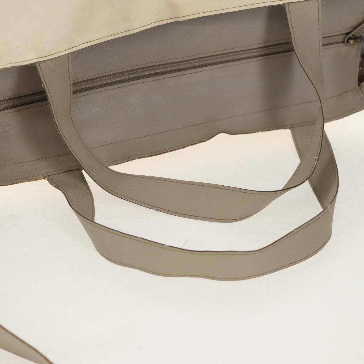 Chanel Sport Tote Nylon Gray Nylon Tote Bag Bag (Pre-Owned)