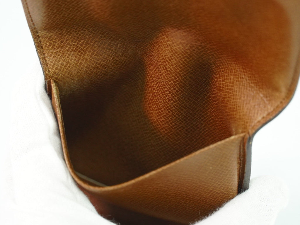 Louis Vuitton Porte Tresor Etui Papiers Wallet Monogram Canvas Brown Canvas Card Holders Accessory (Pre-Owned)