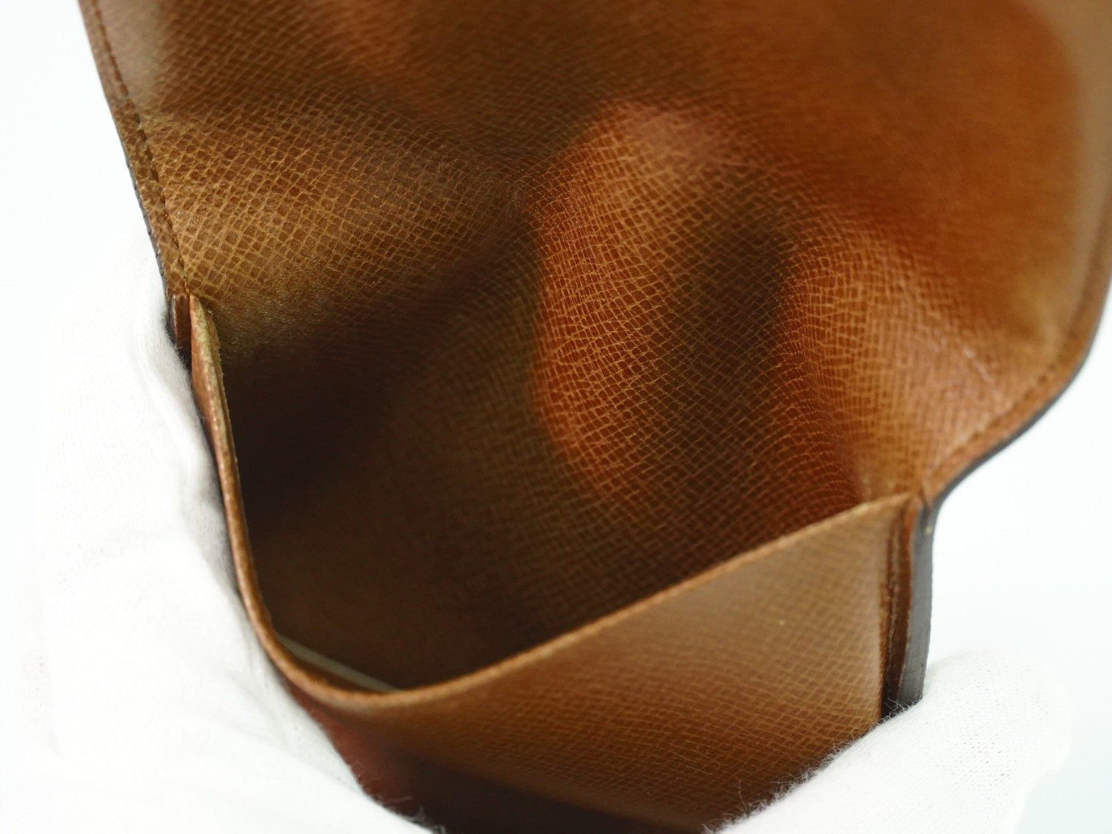 Louis Vuitton Porte Tresor Etui Papiers Wallet Monogram Canvas Brown Canvas Card Holders Accessory (Pre-Owned)
