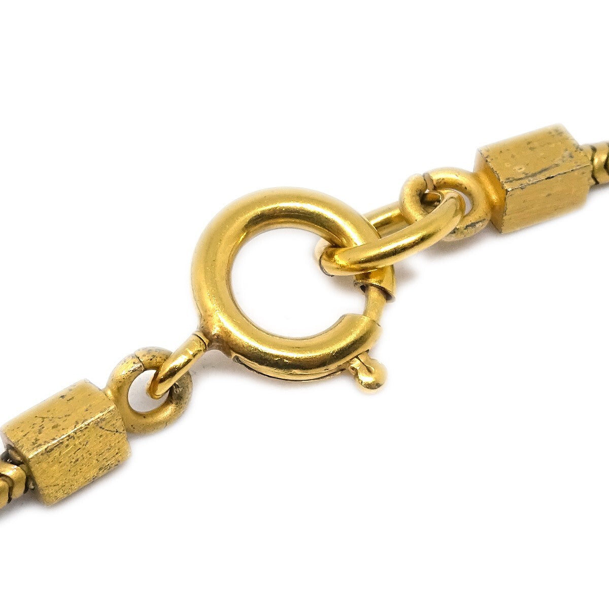 Chanel Cc Chain Bracelet Metal Gold Gold_Plated Bracelet Jewelry (Pre-Owned)