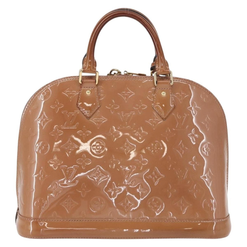 Louis Vuitton Alma Handbag Patent Leather Pink Patent_Leather Handbag (Pre-Owned)
