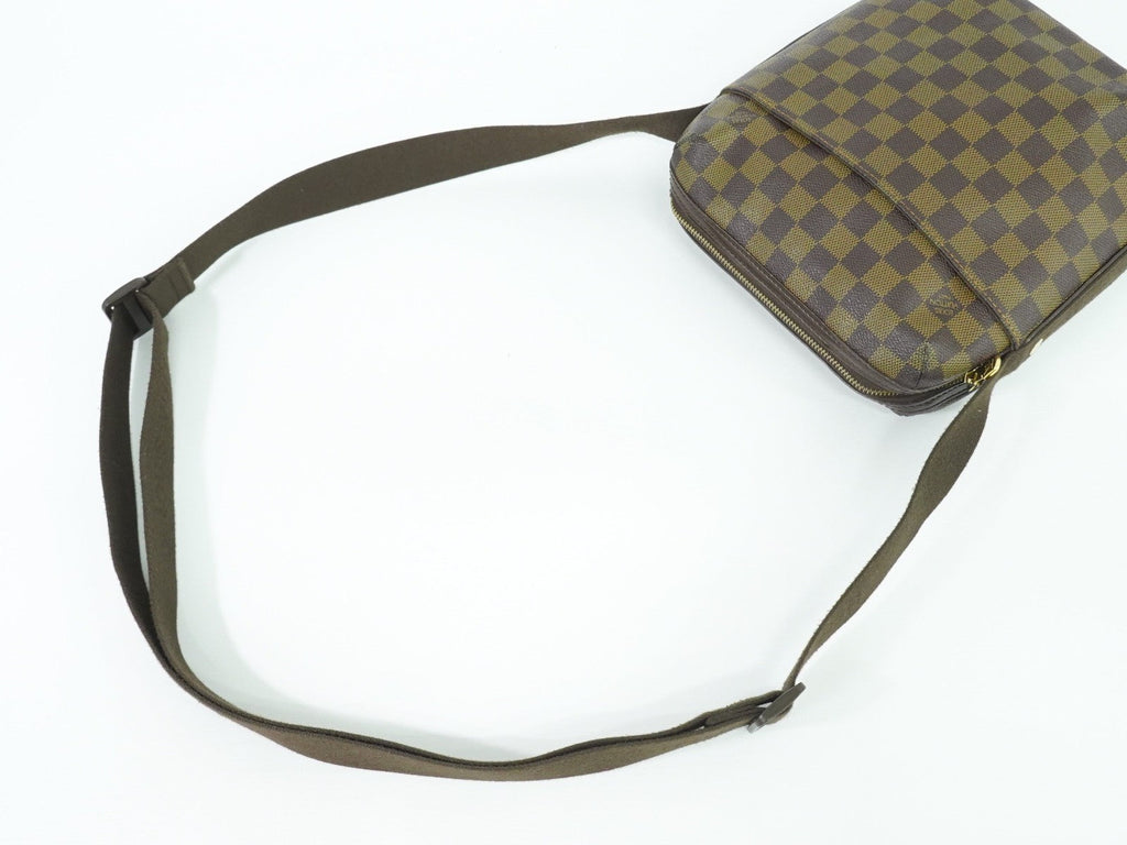 Louis Vuitton Trotteur Beaubourg Handbag Damier Brown Canvas Shoulder Bag Bag (Pre-Owned)