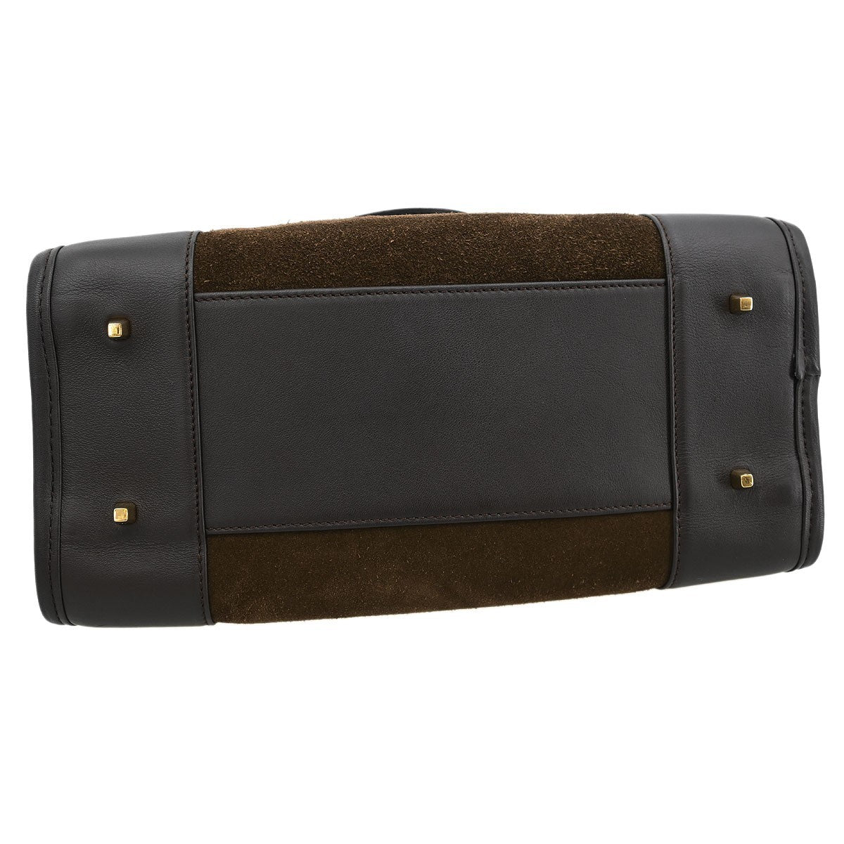 Loewe Amazona Bag Suede Brown Suede Handbag (Pre-Owned)