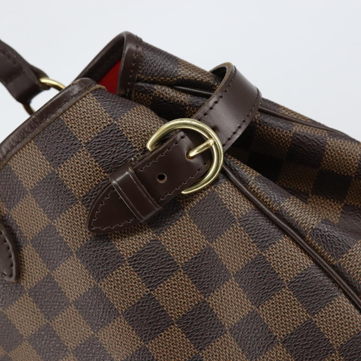 Louis Vuitton Batignolles Handbag Damier Brown Canvas Tote Bag Bag (Pre-Owned)