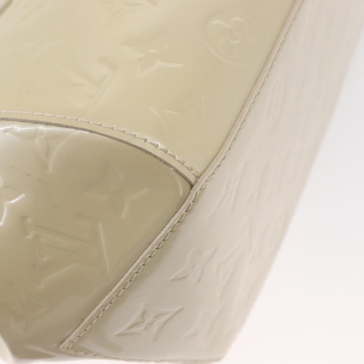 Louis Vuitton Sherwood Handbag Monogram Vernis Beige Patent_Leather Handbag (Pre-Owned)