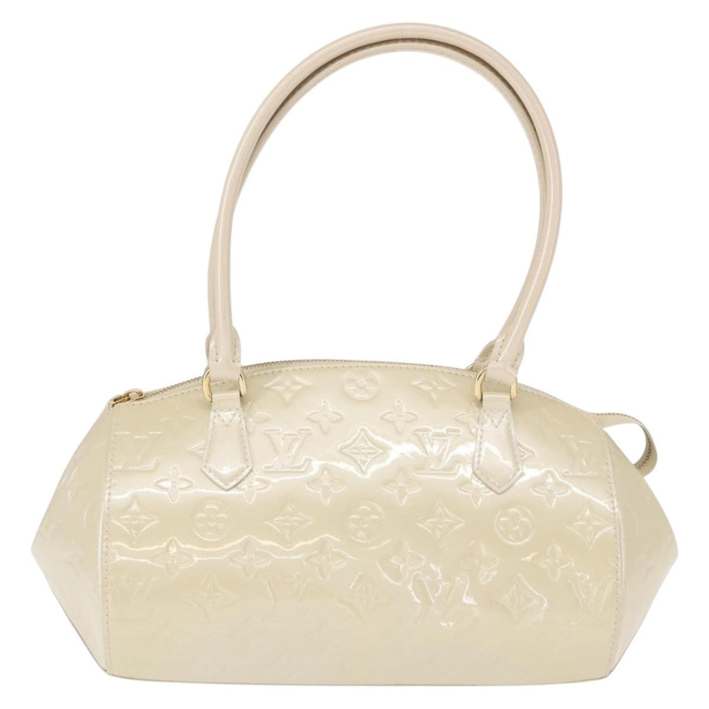 Louis Vuitton Sherwood Handbag Monogram Vernis Beige Patent_Leather Handbag (Pre-Owned)