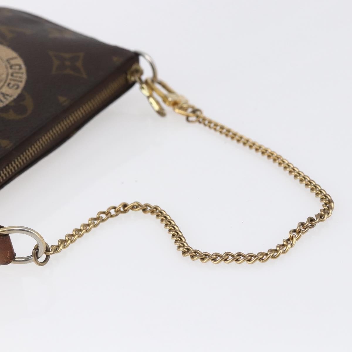 Louis Vuitton Pochette Accessoires Limited Edition Monogram Canvas Brown Canvas Clutche & Pouche Bag (Pre-Owned)