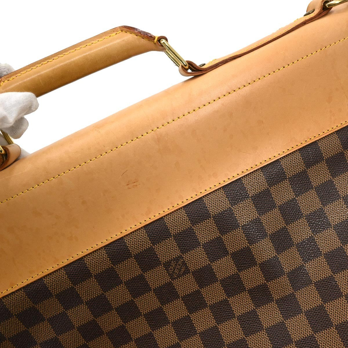 Louis Vuitton West End Handbag Damier Brown Canvas Travel Bag Bag (Pre-Owned)