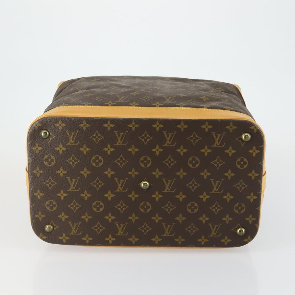 Louis Vuitton Cruiser Handbag Monogram Canvas Brown Canvas Travel Bag Bag (Pre-Owned)