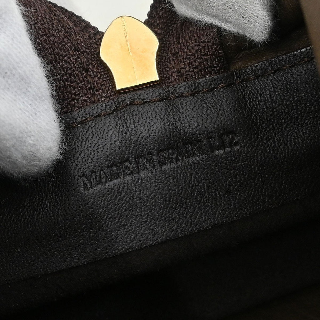 Loewe Amazona Bag Suede Brown Suede Handbag (Pre-Owned)