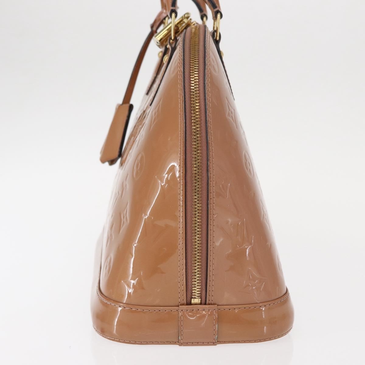 Louis Vuitton Alma Handbag Patent Leather Pink Patent_Leather Handbag (Pre-Owned)